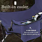 SILLA CON COOLER COLEMAN QUAD AZUL (61 x 94 x 102.9 cm) - Miniatura 2