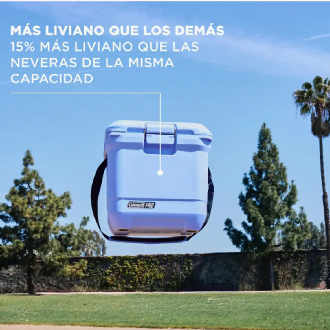 COOLER COLEMAN PRO 25QT/24LT BLUE SKY (43.99 x 34.49 x 44.5 cm) 2