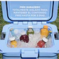 COOLER COLEMAN PRO 25QT/24LT BLUE SKY (43.99 x 34.49 x 44.5 cm) - Miniatura 3