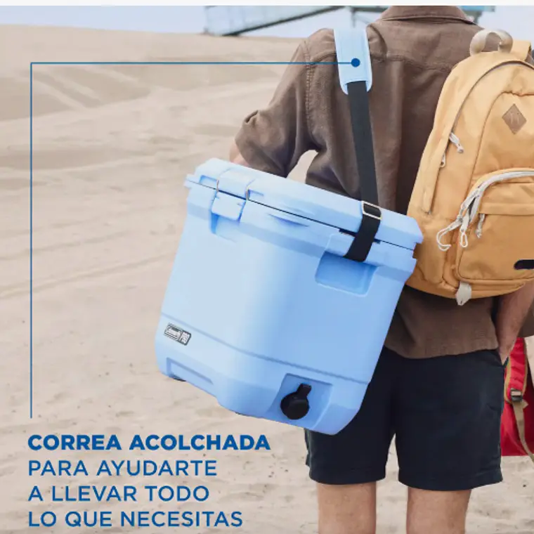 COOLER COLEMAN PRO 25QT/24LT BLUE SKY (43.99 x 34.49 x 44.5 cm) 7