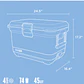 COOLER COLEMAN PRO 45QT/43LTS BLUE SKY (43.61  x 41.6 x 62.3 cm) - Miniatura 7