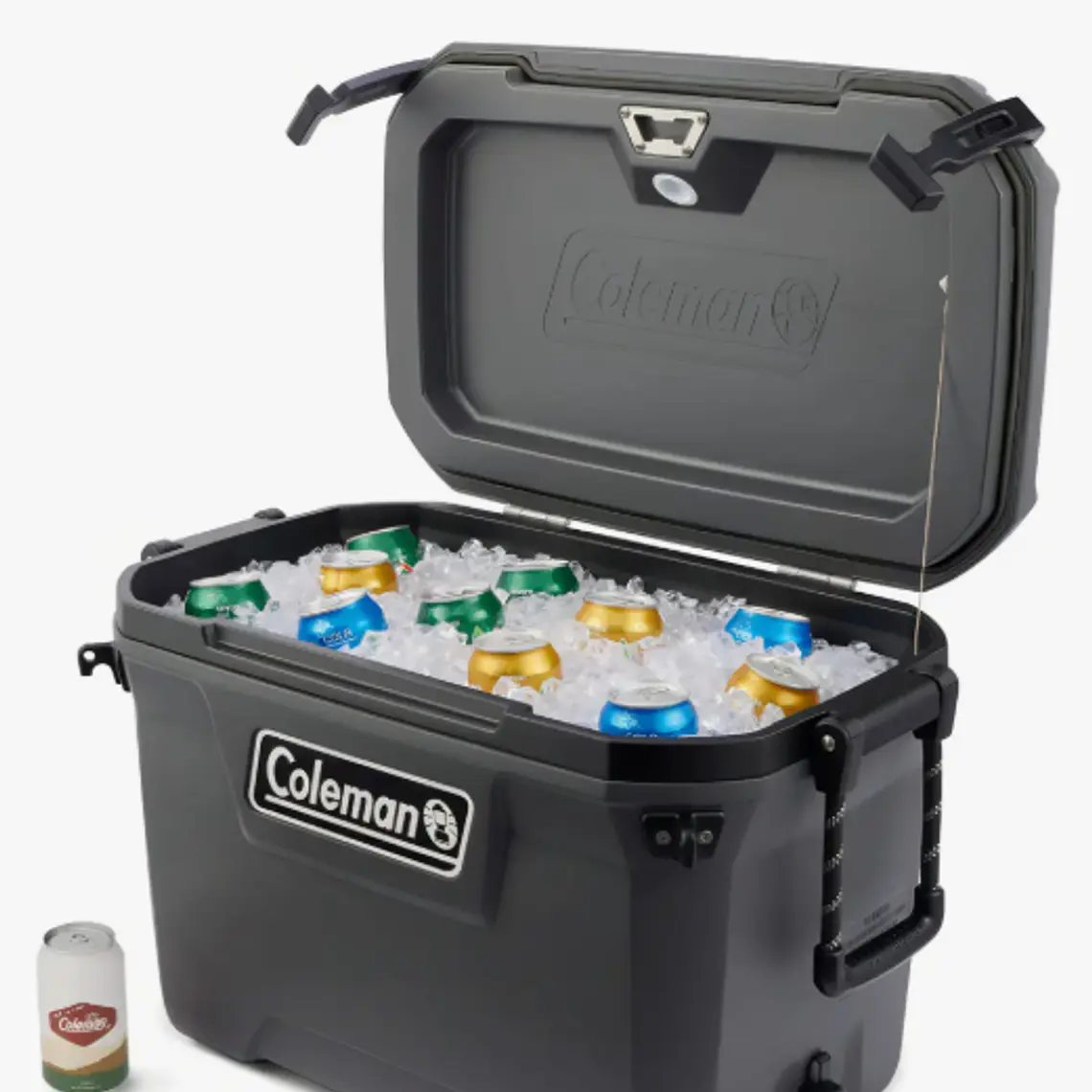 COOLER COLEMAN CONVOY 55QT/52LTS NEGRO (40 x 67,31 x 45,59 cm) 4