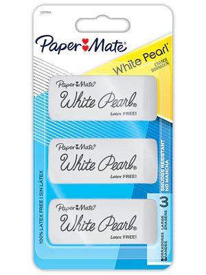 GOMA 3 UNIDADES PAPERMATE 