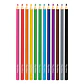  LAPICES DE COLOR LARGOS CAJA 12 UNIDADES REDONDO - Miniatura 3