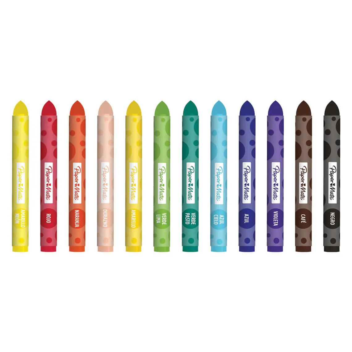 CRAYON REDONDO GRUESO PAPER MATE / 12 UNIDADES 3