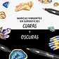MARCADORES ACRÍLICOS SHARPIE / TONOS NATURALEZA / PUNTA BALA/ 5 U - Miniatura 4