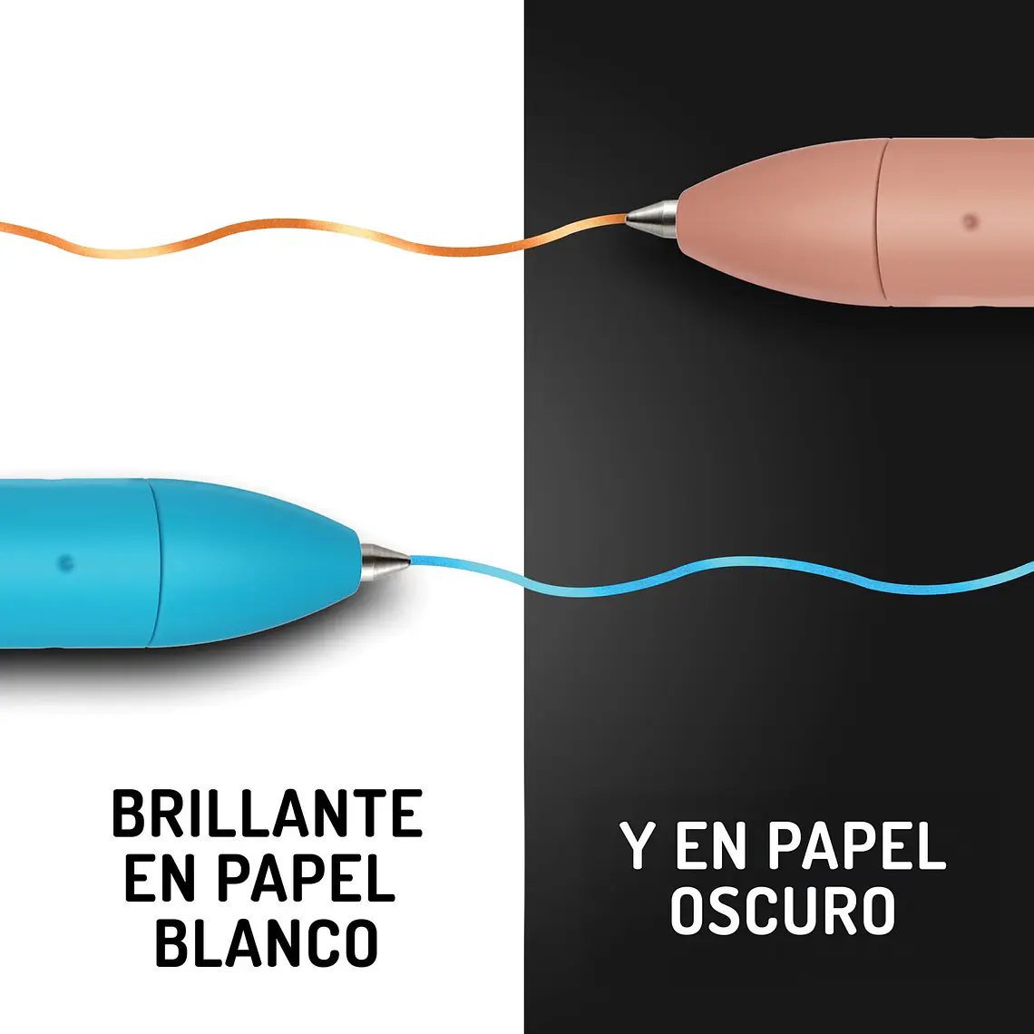 PAPER MATE INKJOY GEL METÁLICO / 0.7MM / SET 6 COLORES 3