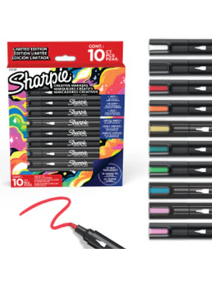MARCADORES SHARPIE /HOLIDAY 2025 / PUNTA BALA / 10 UN