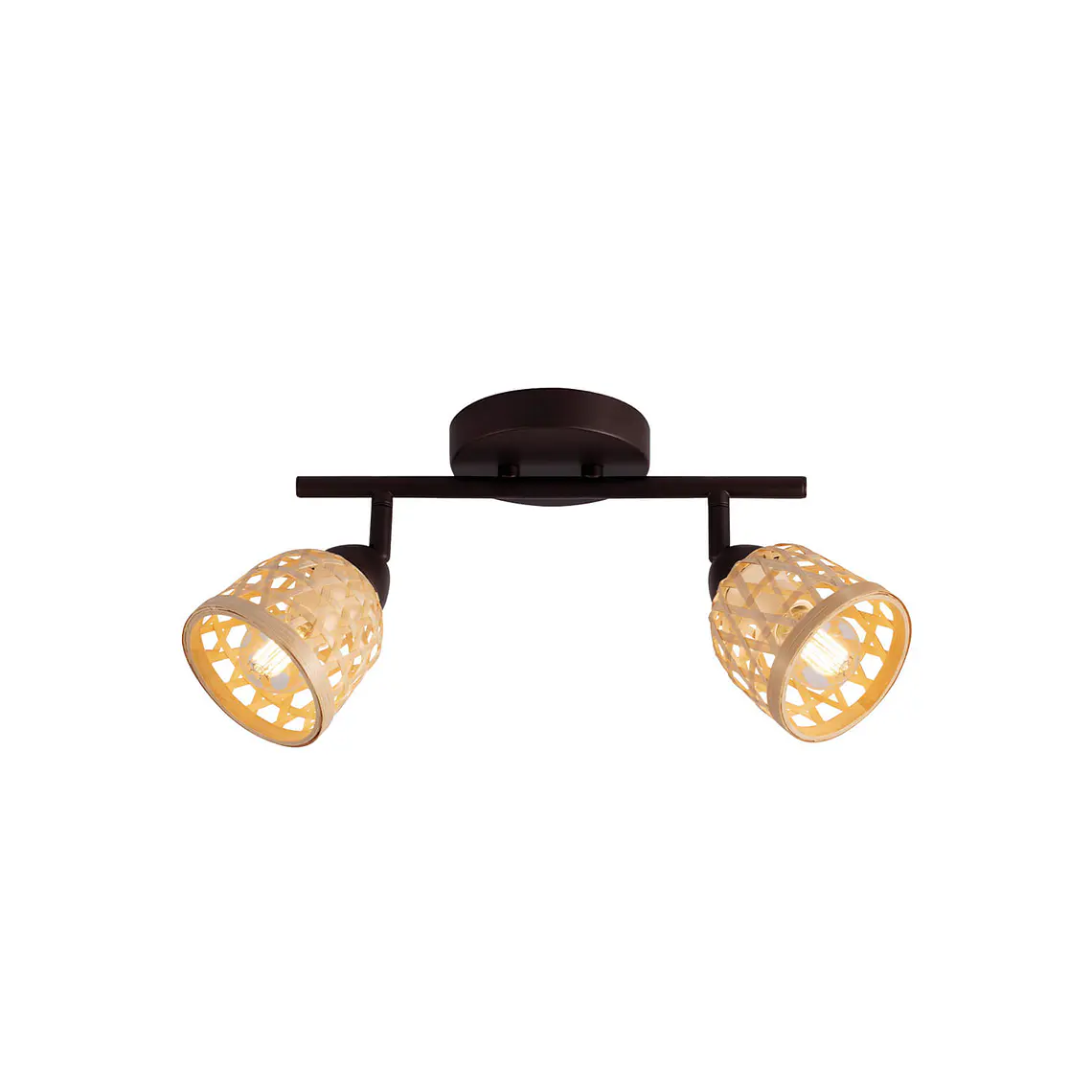 FOCO SOBREPUESTO MAVAT NATURAL 2 LUCES 1
