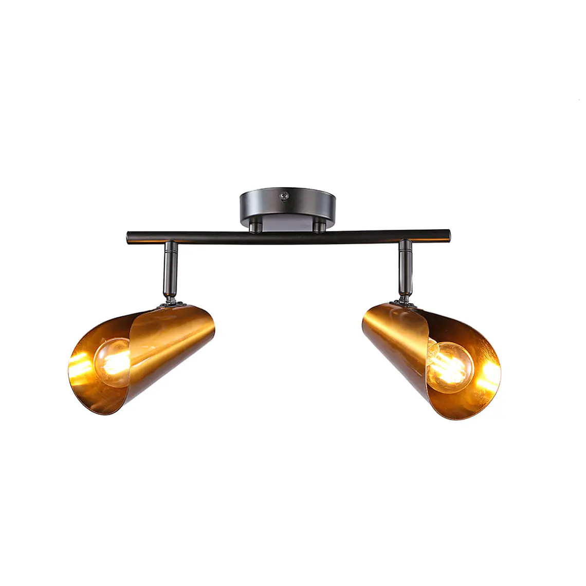 FOCO SOBREPUESTO 2 LUCES ROSSI ANTIQUE 1