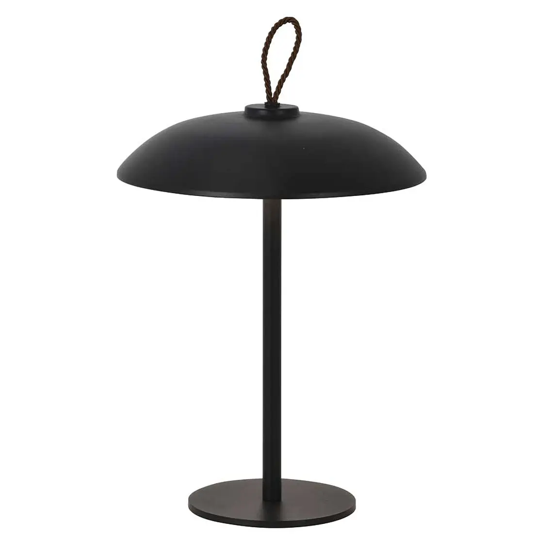 LÁMPARA DE MESA PIZEL RECARGABLE DIMEABLE NEGRA 1