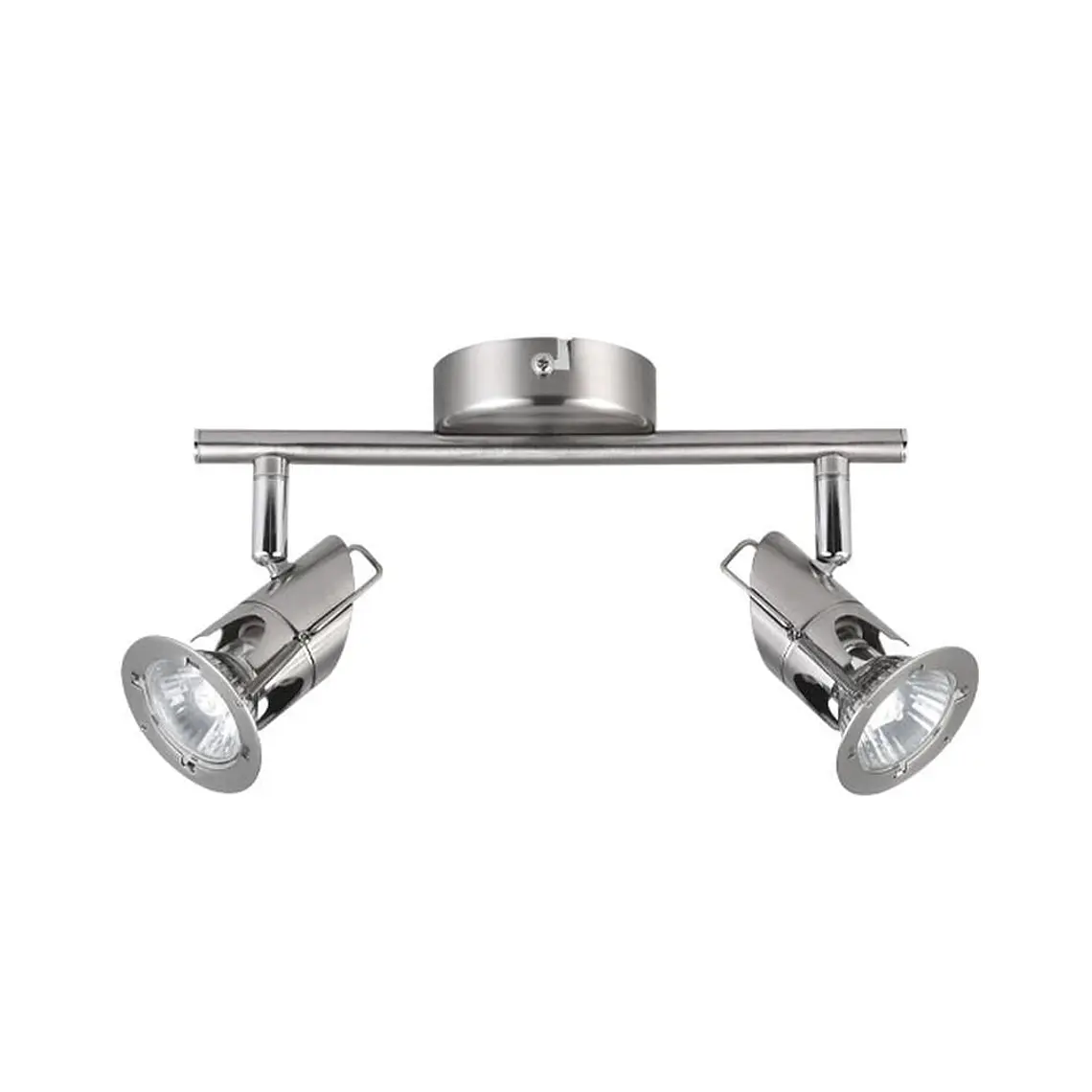 FOCO SOBREPUESTO SPACE 2 LUCES NÍQUEL MATE 1