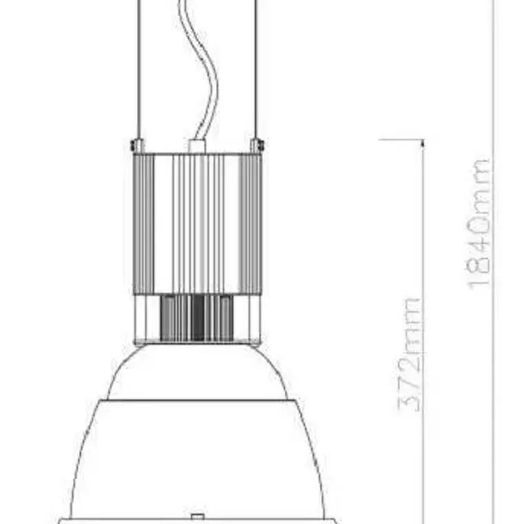 LÁMPARA COLGANTE FLOYD LED 25W LUZ CÁLIDA 28CM 3