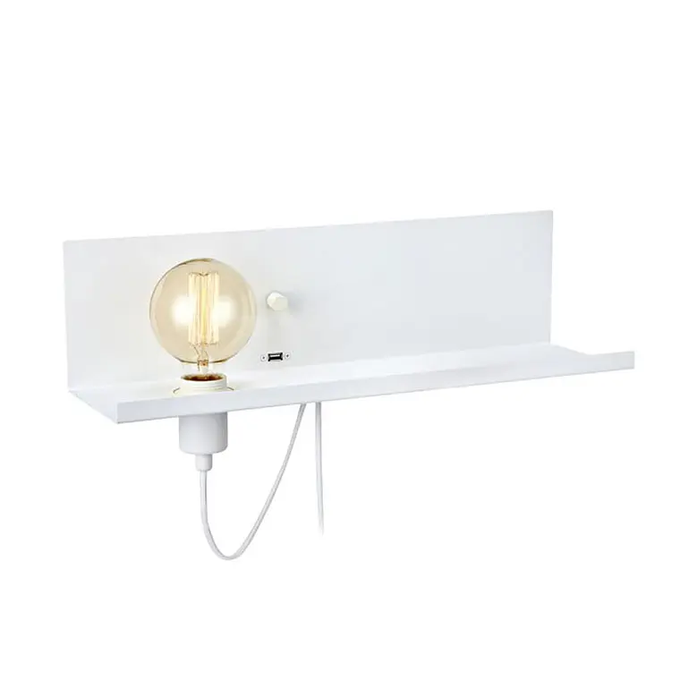 APLIQUE MULTI CON PUERTO USB BLANCO 1