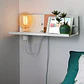 APLIQUE MULTI CON PUERTO USB BLANCO - Miniatura 2