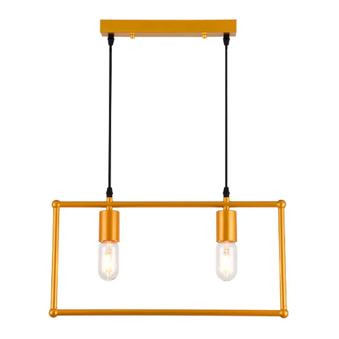 LÁMPARA COLGANTE DOSDE 2 LUCES 1
