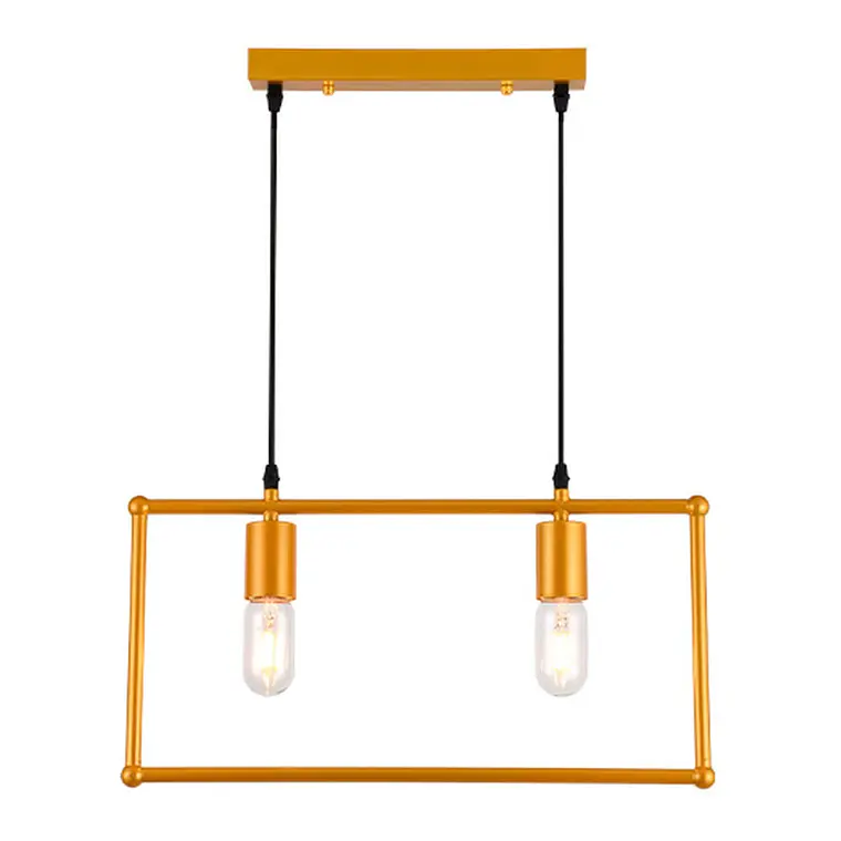 LÁMPARA COLGANTE DOSDE 2 LUCES 1