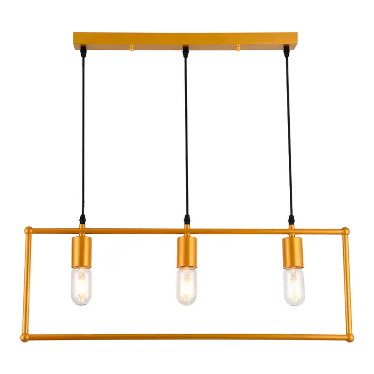 LÁMPARA COLGANTE DOSDE 3 LUCES 1