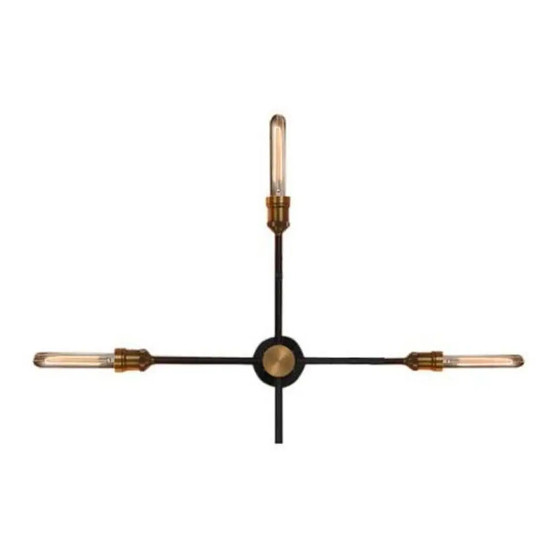 APLIQUE WESTON 2 LUCES AJUSTABLE NEGRO 1