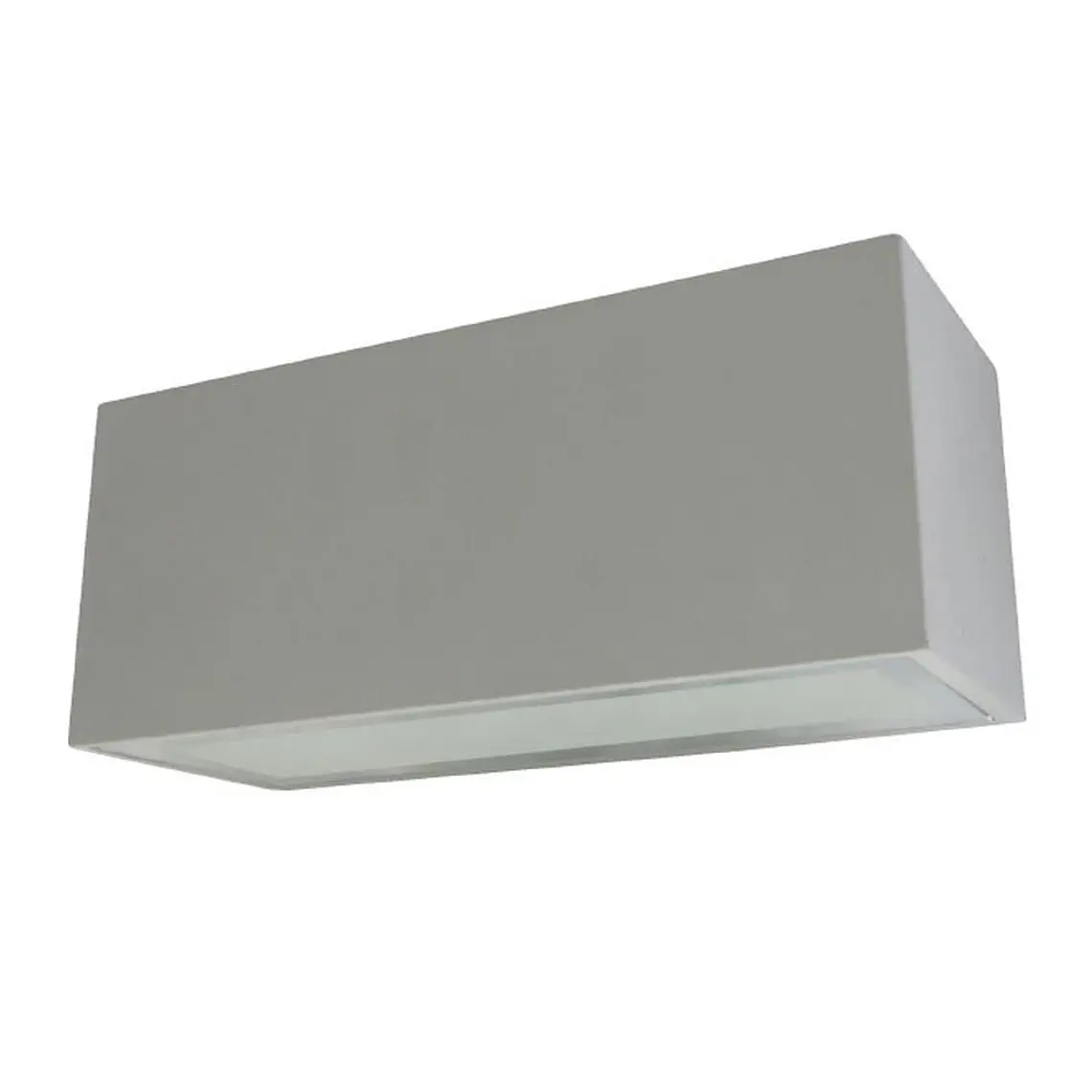 APLIQUE MURO EXTERIOR BIDIRECCIONAL LED 10W LUZ CÁLIDA GRIS  1