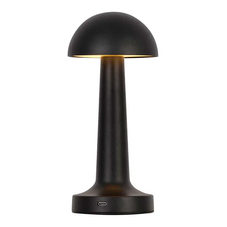 LÁMPARA MESA TRUFA 3,5W LUZ CÁLIDA NEGRO 1