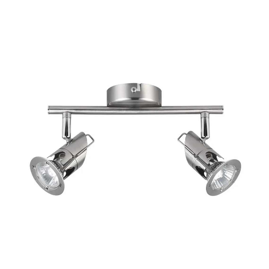 FOCO SOBREPUESTO SPACE 2 LUCES NÍQUEL MATE 1