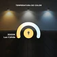 FOCO LED LINEAL PARA RIEL 18W LUZ CÁLIDA 60CM BLANCO - Miniatura 2