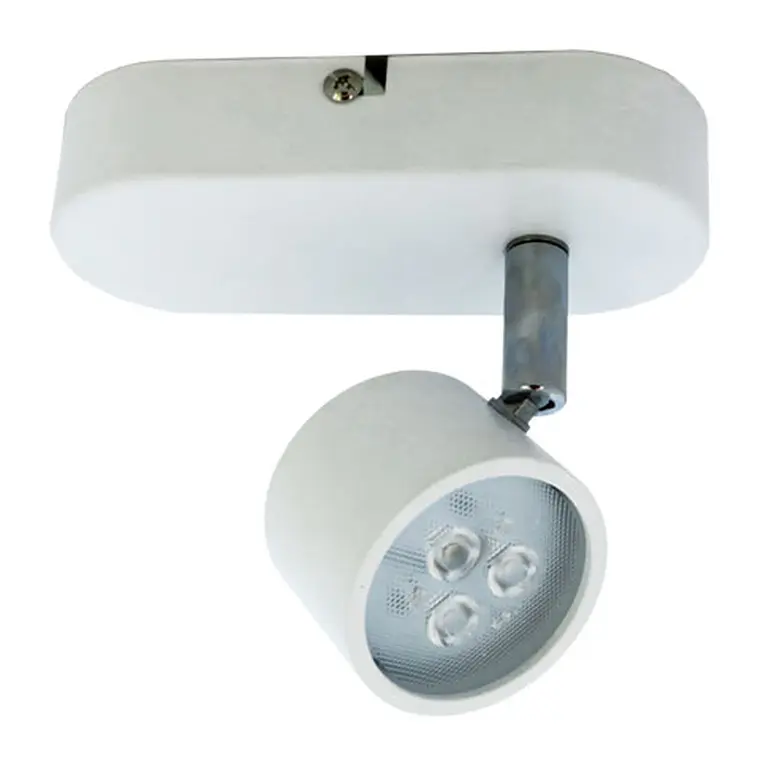 FOCO SOBREPUESTO ZAZA LED 6W LUZ CÁLIDA 1