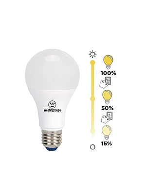 AMPOLLETA LED BOLA A60 DIMEABLE 8W LUZ CÁLIDA E27
