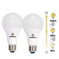 PACK 2 AMPOLLETA LED BOLA A60 DIMEABLE 8W LUZ CÁLIDA E27 - Miniatura 1
