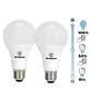 PACK 2 AMPOLLETA LED BOLA A60 DIMEABLE 8W LUZ BLANCO FRÍO E27 - Miniatura 1