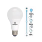 AMPOLLETA LED BOLA A60 DIMEABLE 10W LUZ BLANCO FRÍO E27 - Miniatura 1