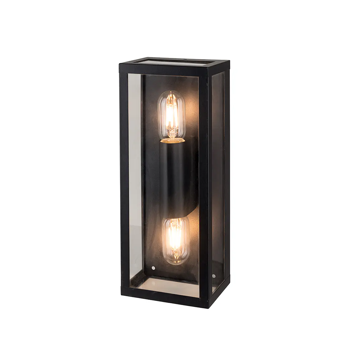 APLIQUE EXTERIOR VARINA GLASS BIDIRECCIONAL NEGRO 1