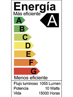 AMPOLLETA LED BOLA A60 DIMEABLE 10W LUZ BLANCO FRÍO E27