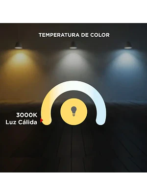 AMPOLLETA LED BOLA A60 DIMEABLE 8W LUZ CÁLIDA E27 (DIÁMETRO 6 CM)