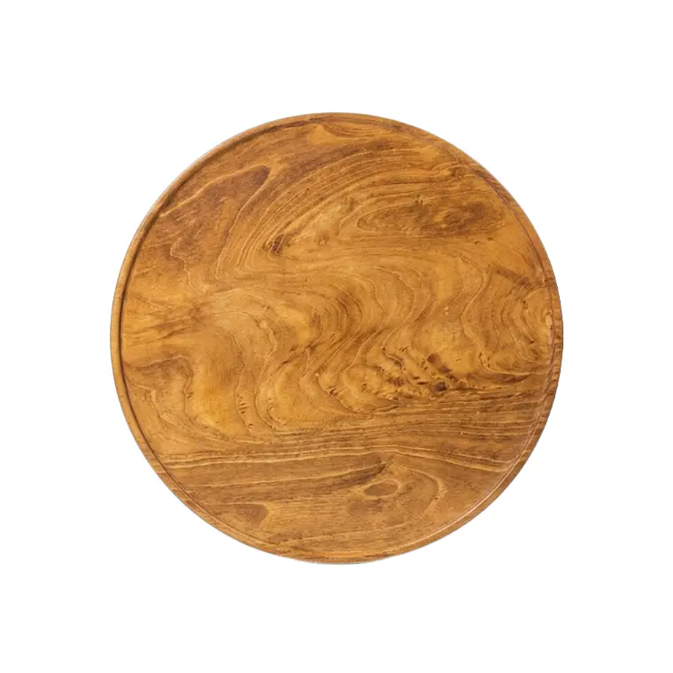 PLATO REDONDO TECA (29D X 3H CM) 1