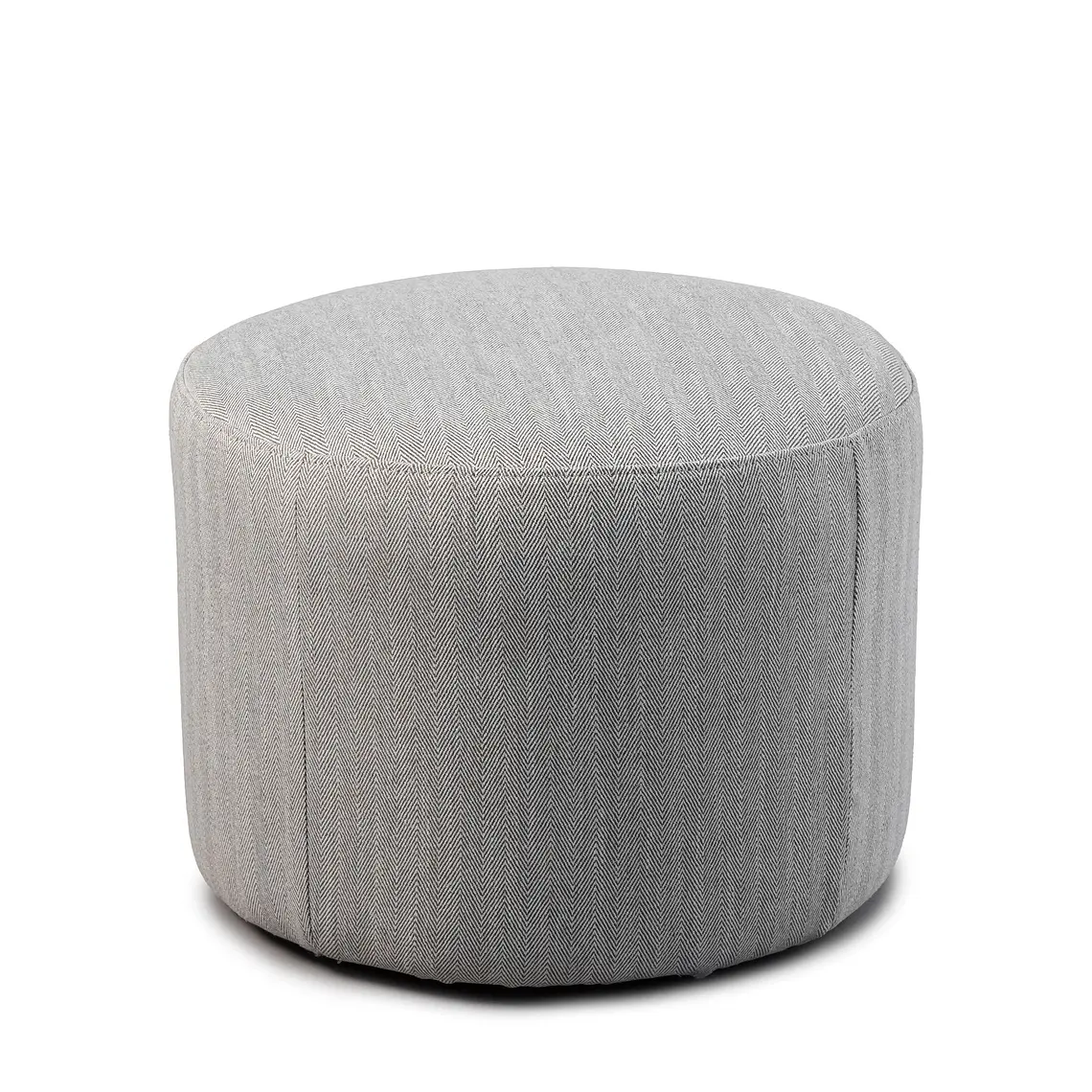 PUF - VALENTINA 52 ESPIGA GRIS (52D x 41,2H CM) 1