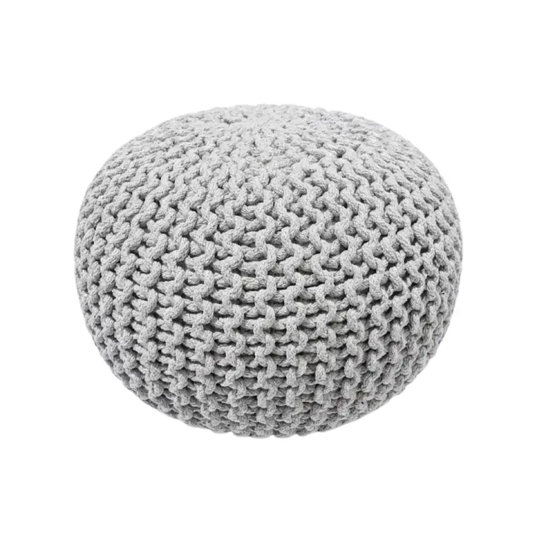 PUF - DORI GRIS CLARO (40D X 30H CM) 1