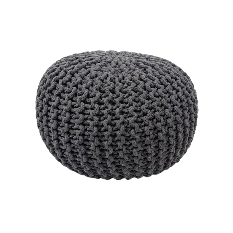 PUF - DORI GRIS OSCURO (40D X 30H CM) 1