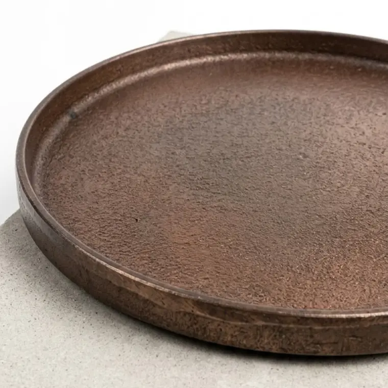 PLATO REDONDO COBRE (25D X 1.5H CM) 2