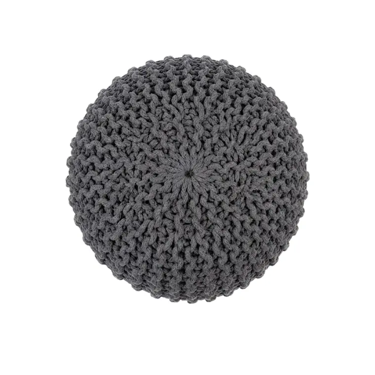 PUF - DORI GRIS OSCURO (40D X 30H CM) 2