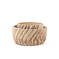 SET DE 2 BOWLS MADERA NATURAL (30D X 14H CM - 20D X 10H CM) - Miniatura 2