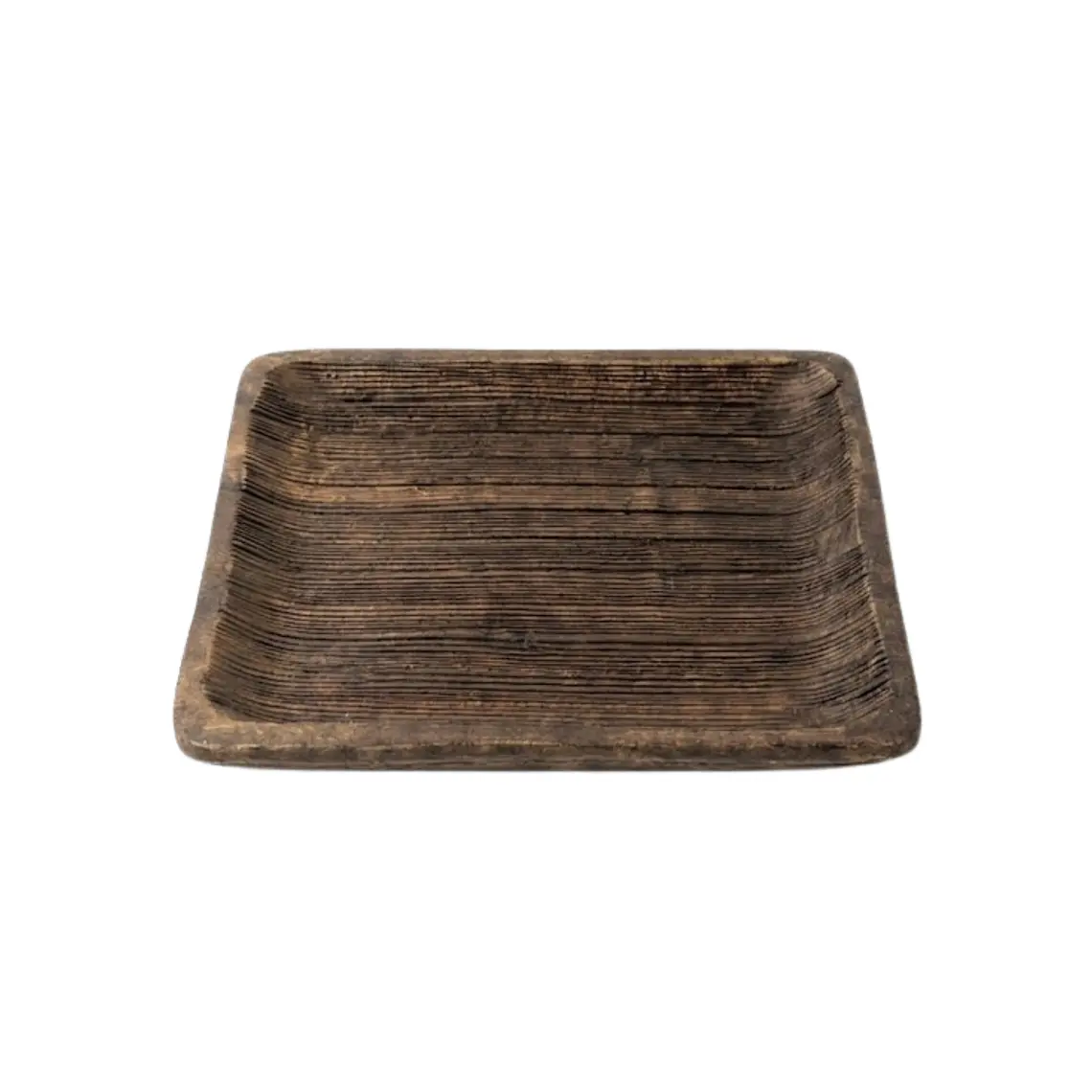 TABLA DE MADERA SURCOS CAFÉ (28L X 28A X 2.5H CM) 1