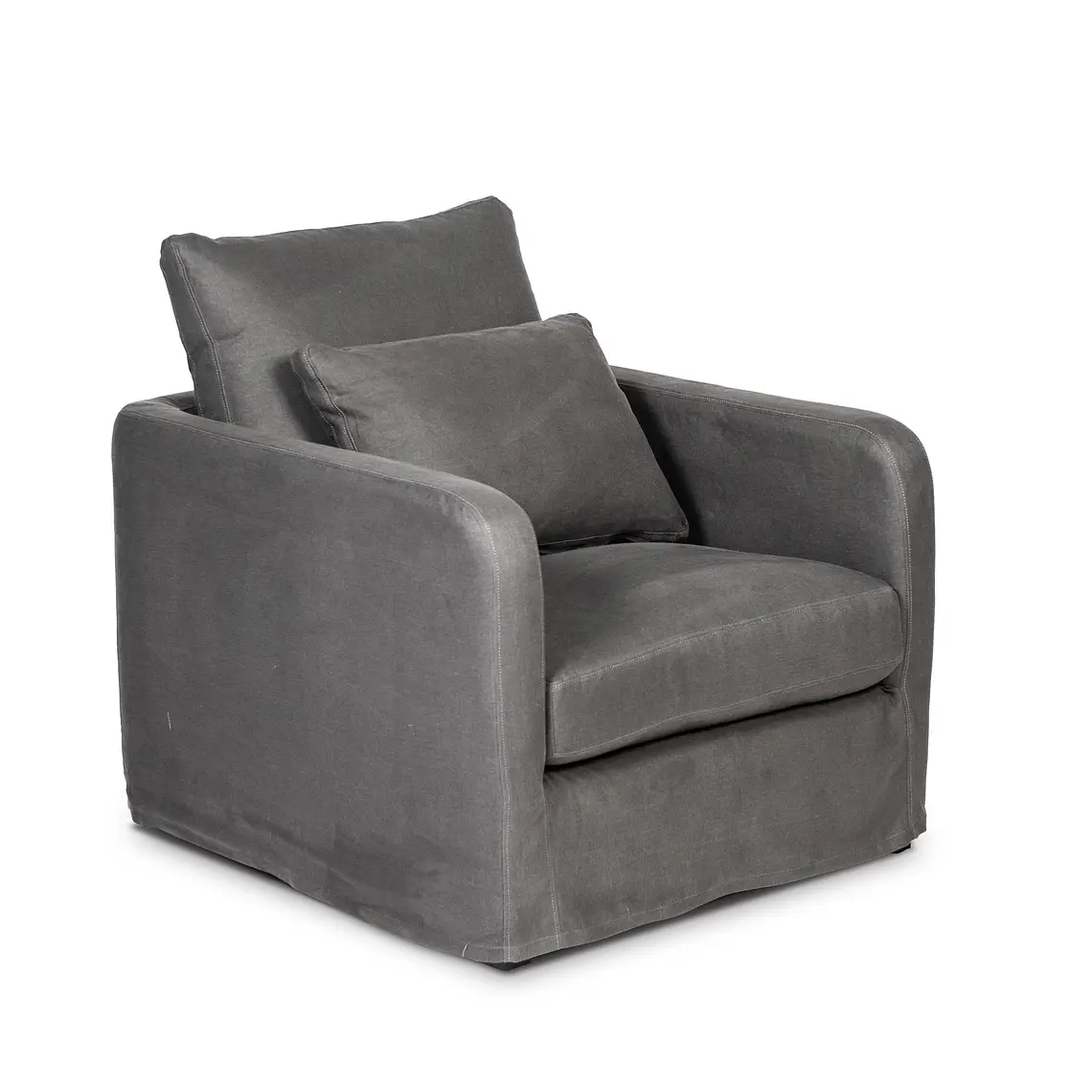 SILLÓN - BENJAMÍN LINO DELGADO CARBÓN (79A x 94P x 61H CM) 1