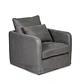 SILLÓN - BENJAMÍN LINO DELGADO CARBÓN (79A x 94P x 61H CM) - Miniatura 1