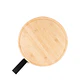 TABLA LAZY SUSAN CON MANGO METAL NEGRO (47A X 35P X 3H CM) - Miniatura 1