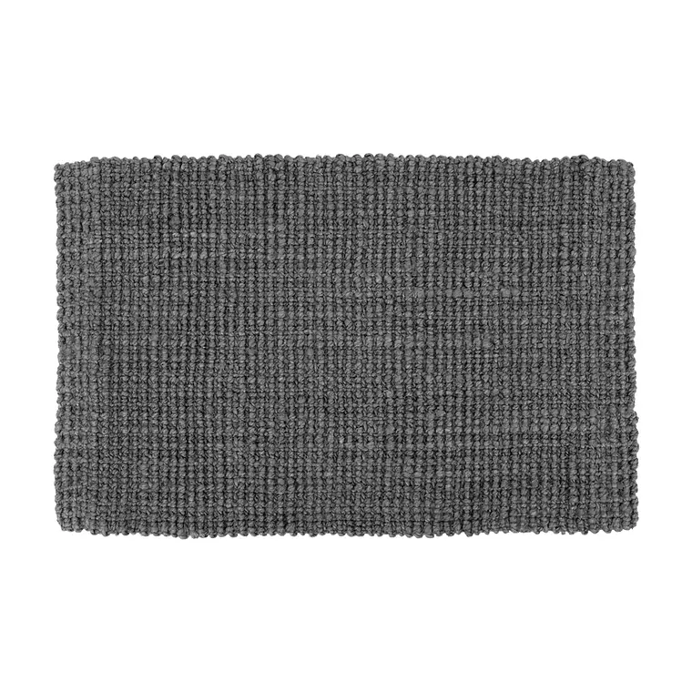 FELPUDO DE YUTE GRIS OSCURO (60A X 90L CM) 1