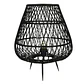 LÁMPARA DE MESA BAMBOO NEGRA (40D X 47H CM) - Miniatura 1