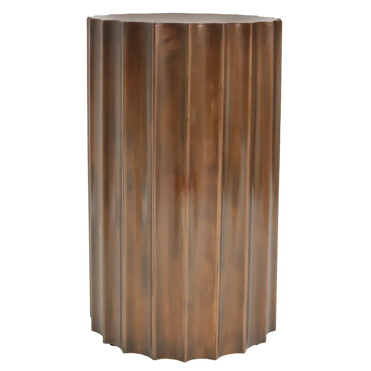 MESA LATERAL - MESA LATERAL COLOR COBRE COCO (30D X 51H CM) 1