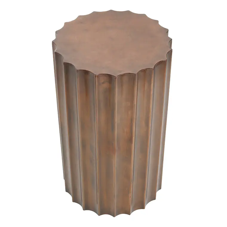 MESA LATERAL - MESA LATERAL COLOR COBRE COCO (30D X 51H CM) 2